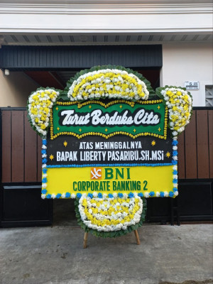 Papan Bunga Duka di Ternate Selatan