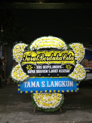 Papan Bunga Duka di Ternate Selatan